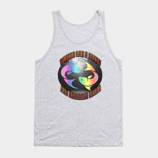 Pisces T-shirt6 with a white and indulgent heart Tank Top